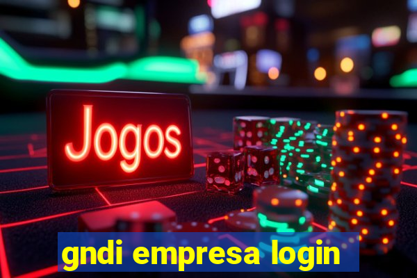 gndi empresa login